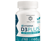 Vitamina D3 Plus Vegana 60 Cápsulas Vegano Wellplus