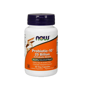 Probiotico 25 Billones 50 cápsulas  Now