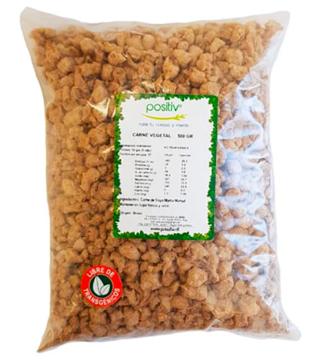 Proteína de soya grande 500 gr - Positiv