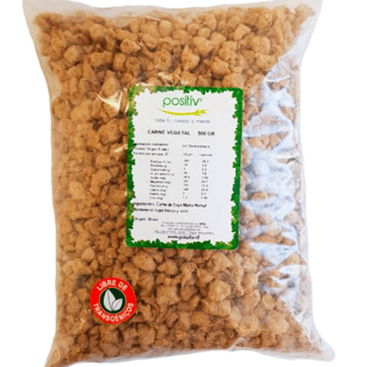 Proteína de soya grande 500 gr - Positiv 1