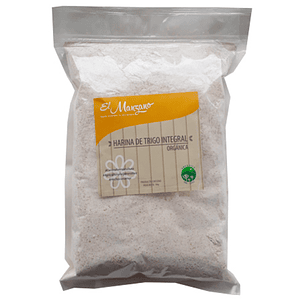 Harina de trigo integral 1kg Orgánico El Manzano