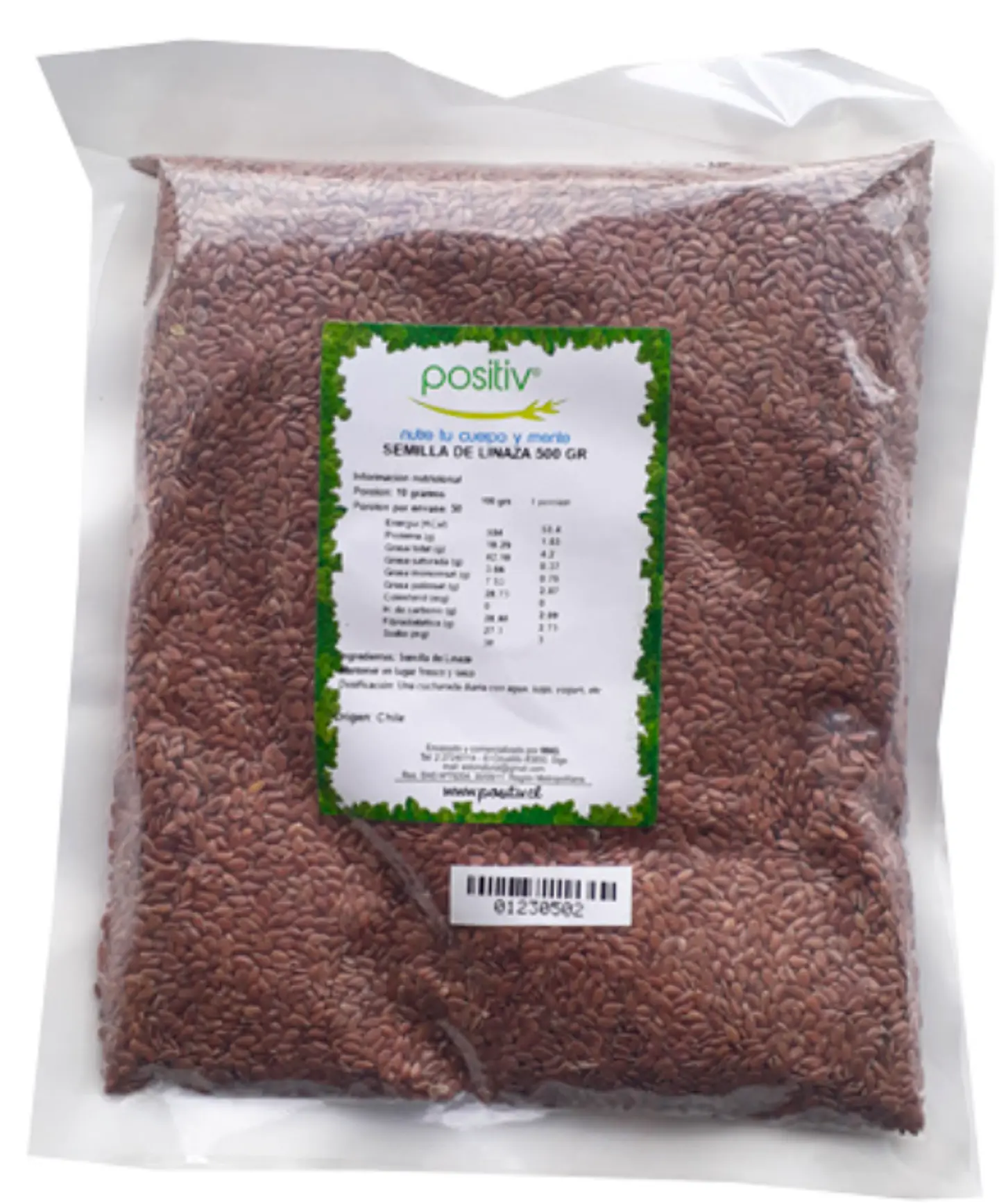 Positiv Linaza negra entera 500gr  1
