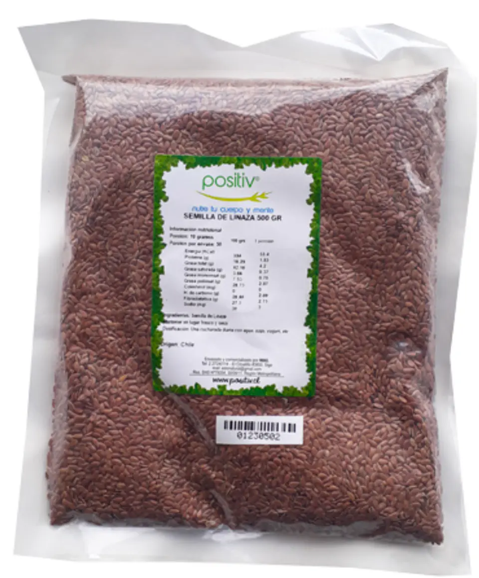 Positiv Linaza negra entera 500gr  1