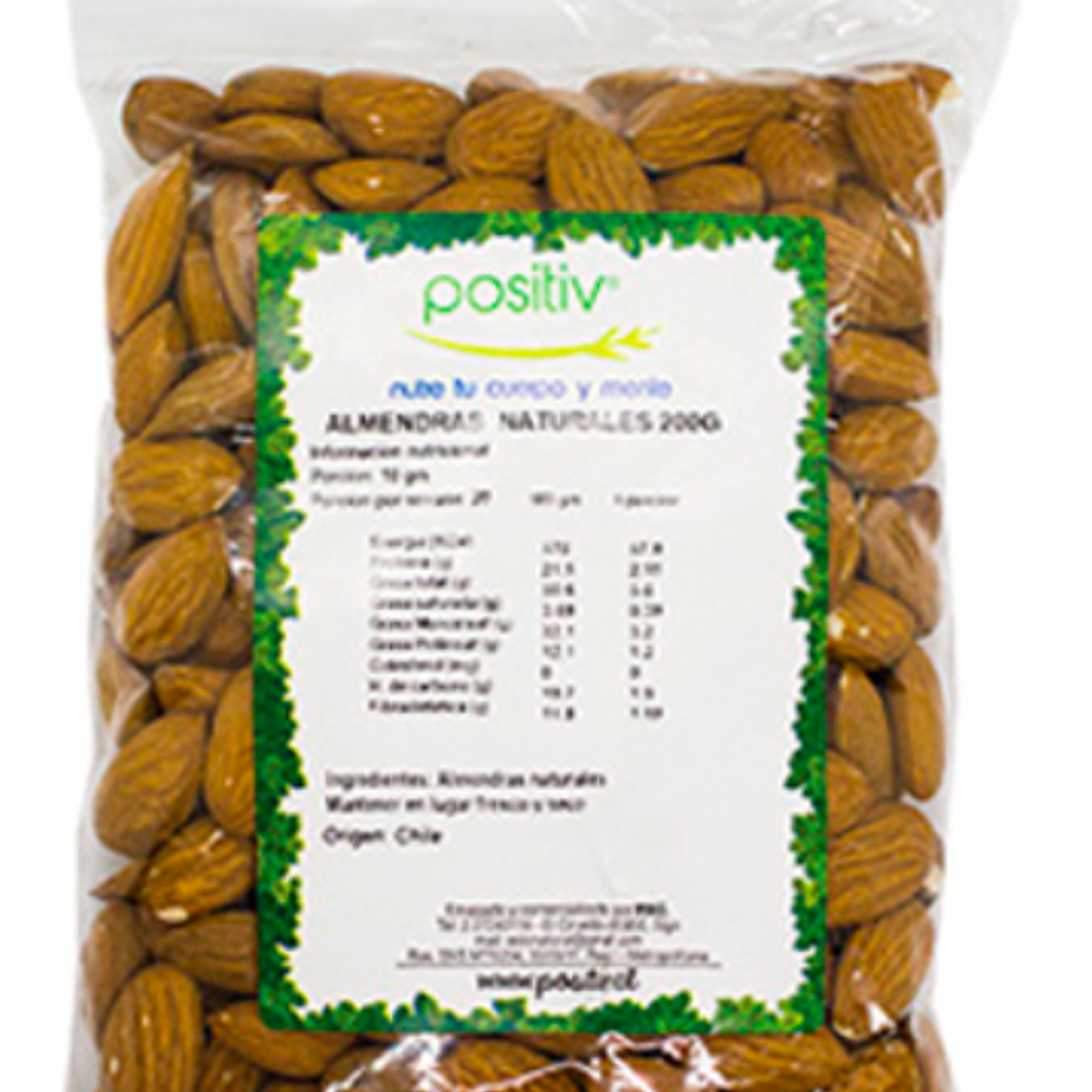Almendras 250gr Positiv 1