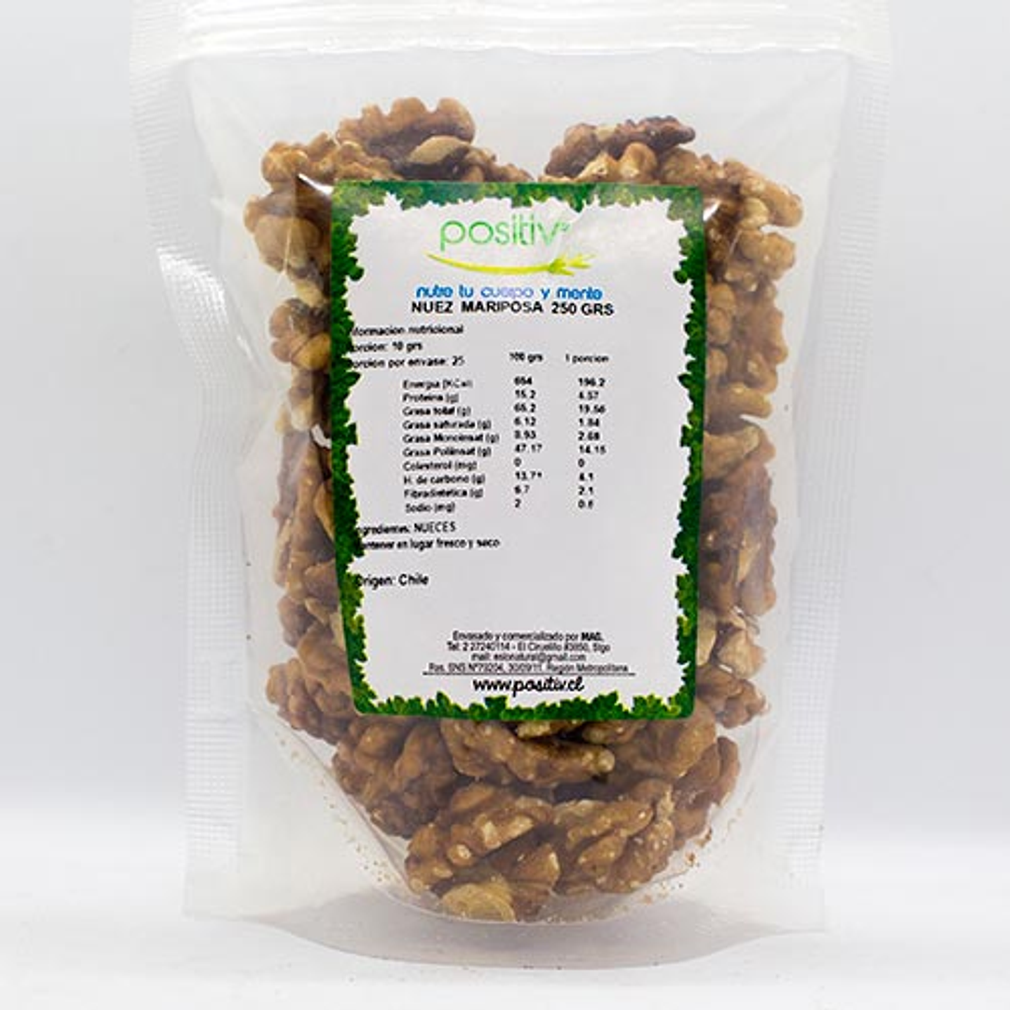 Nuez mariposa 250gr Positiv 1