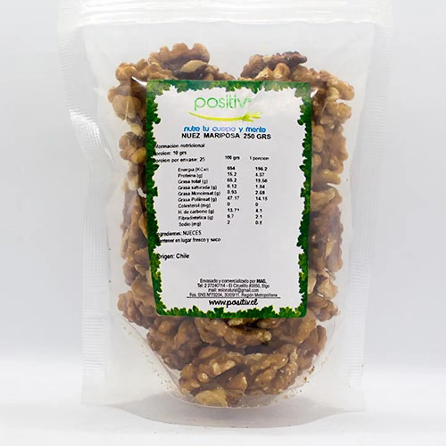 Butterfly walnuts 250g Positiv 1