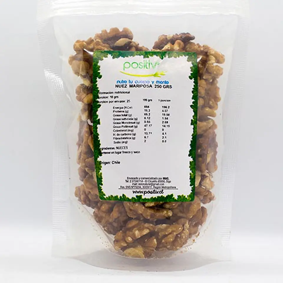 Butterfly walnuts 250g Positiv 1