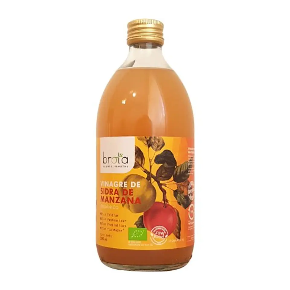 Organic Apple Cider Vinegar 500ml Brota 1