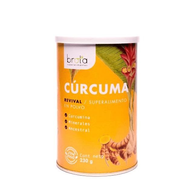 Cúrcuma 230gr Polvo Brota