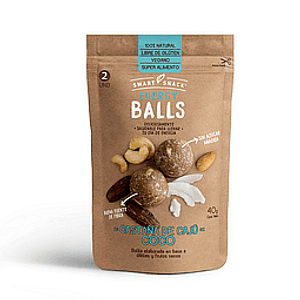 Energy Ball Castaña Caju Coco 40gr  Smart snack