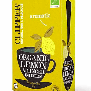 Té Lemon Ginger 20bolsas  Clipper