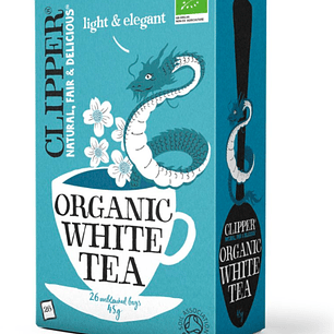 Té blanco 20bolsas Orgánico Clipper