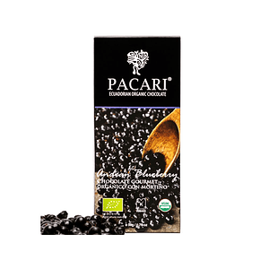 Chocolate Arándano 50gr Orgánico Pacari