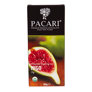 Chocolate Higo 50gr Orgánico Pacari