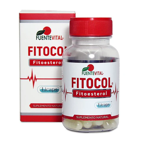 Fitocol 650mg 60 cápsulas blandas  FuenteVital