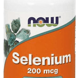 Selenio 200mcg 90 cápsulas  Now