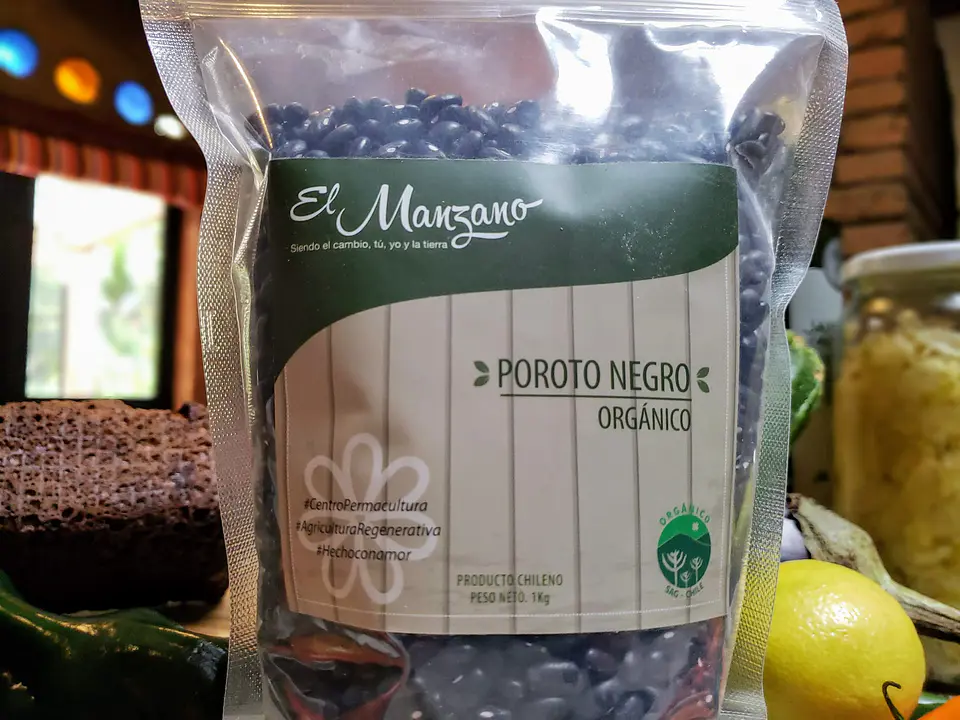 El Manzano - Organic Black Beans 1 Kg 1