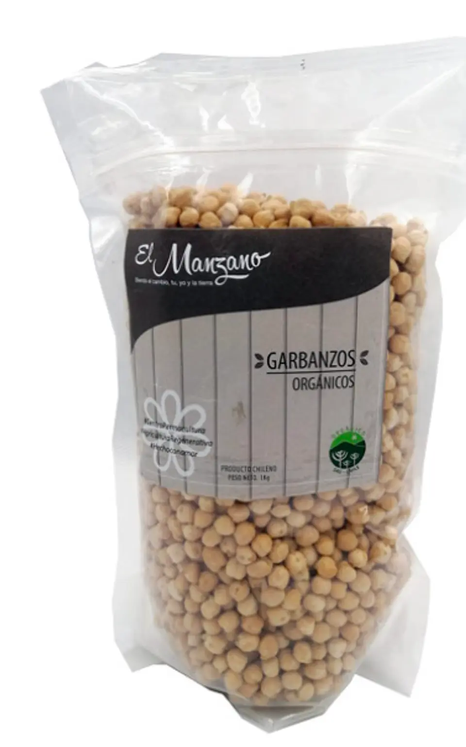 El Manzano - Garbanzos 1kg Orgánico 1
