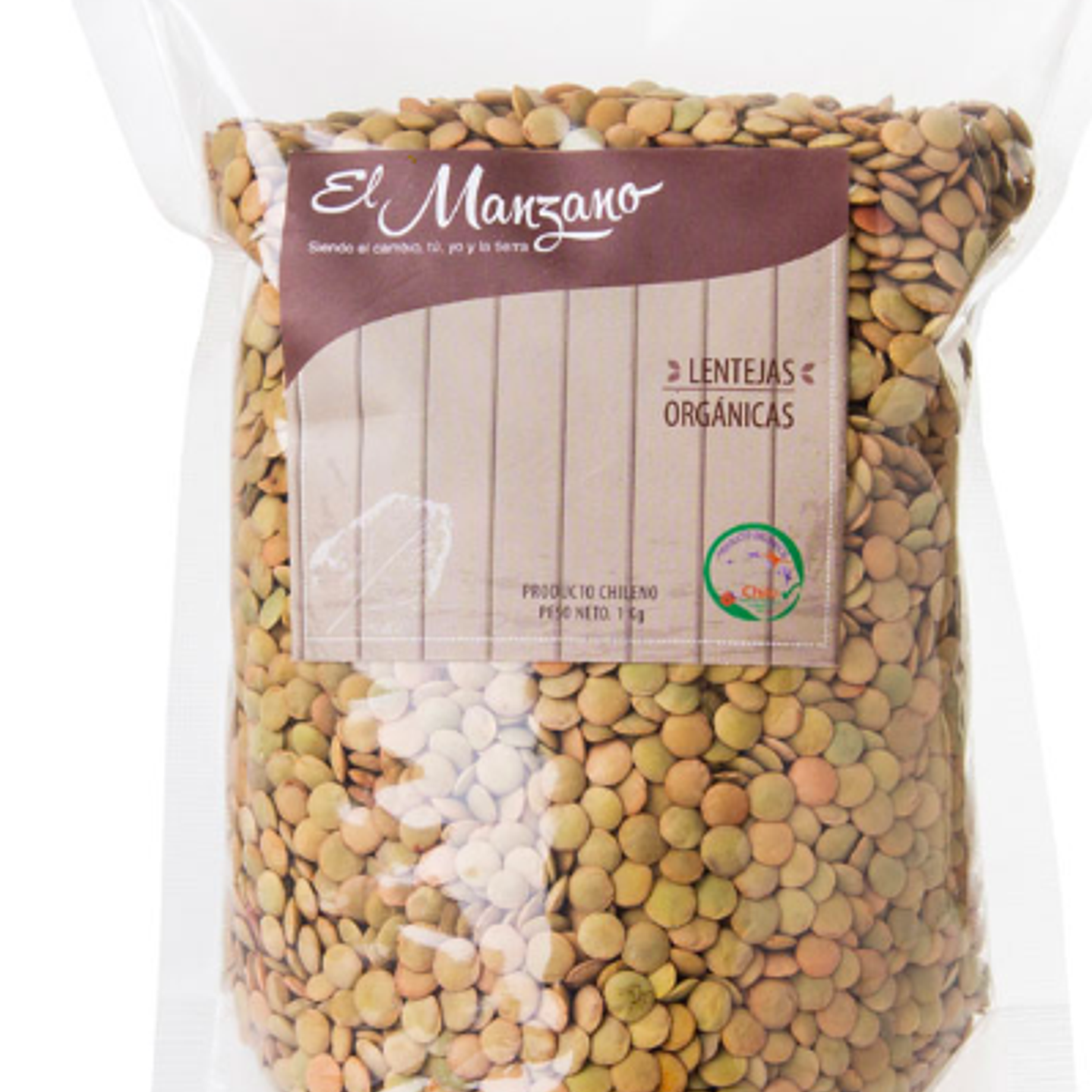 El Manzano - Lentejas 1kg Orgánico 1