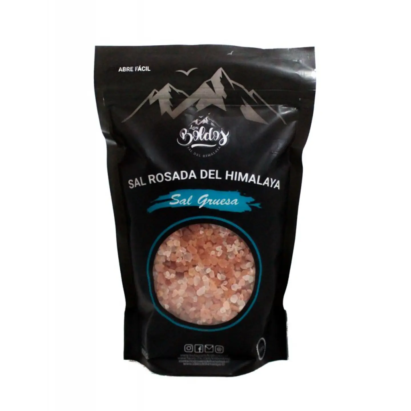 Coarse Himalayan Pink Salt 1kg Los Boldos 1