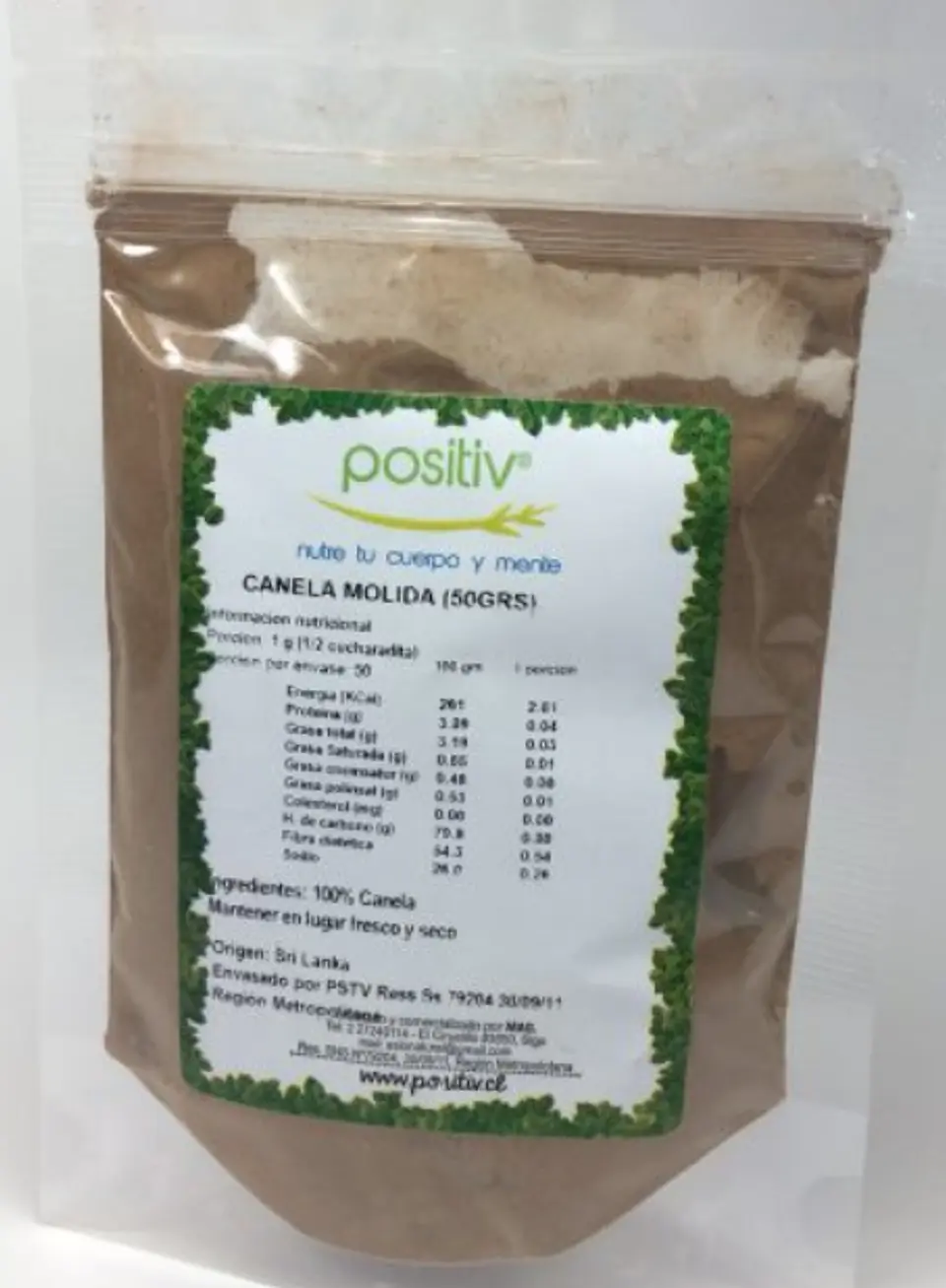 Canela molido 50gr  Positiv 1
