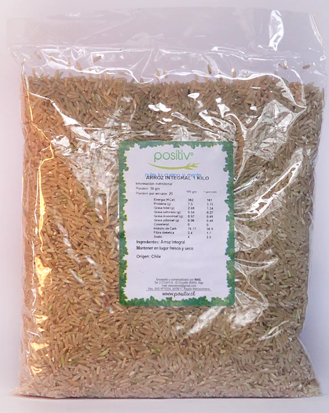 Arroz integral 1kg  Positiv