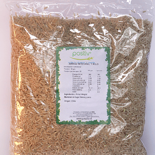Arroz integral 1kg  Positiv