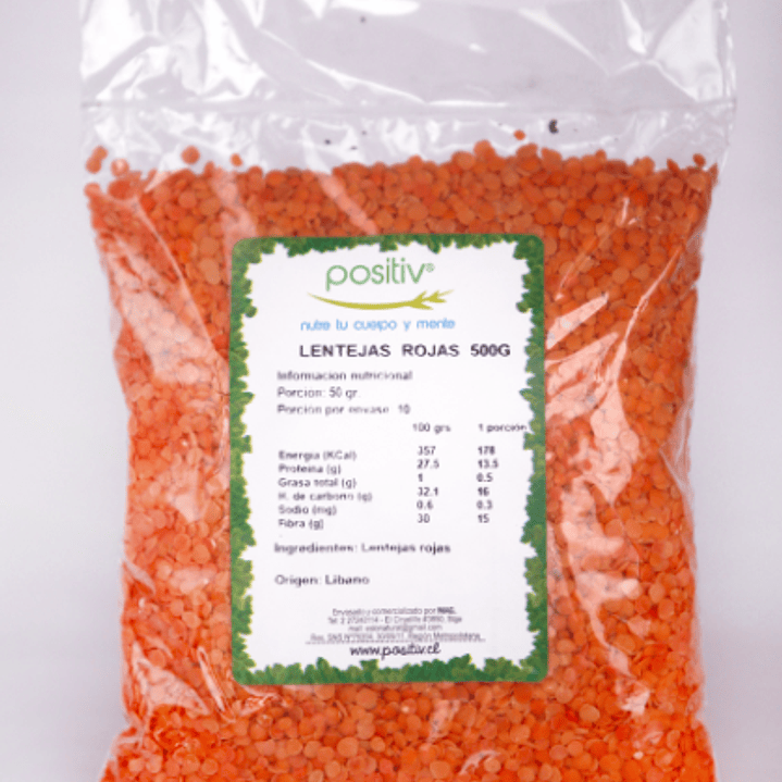 Lenteja roja 1kg  Positiv 1
