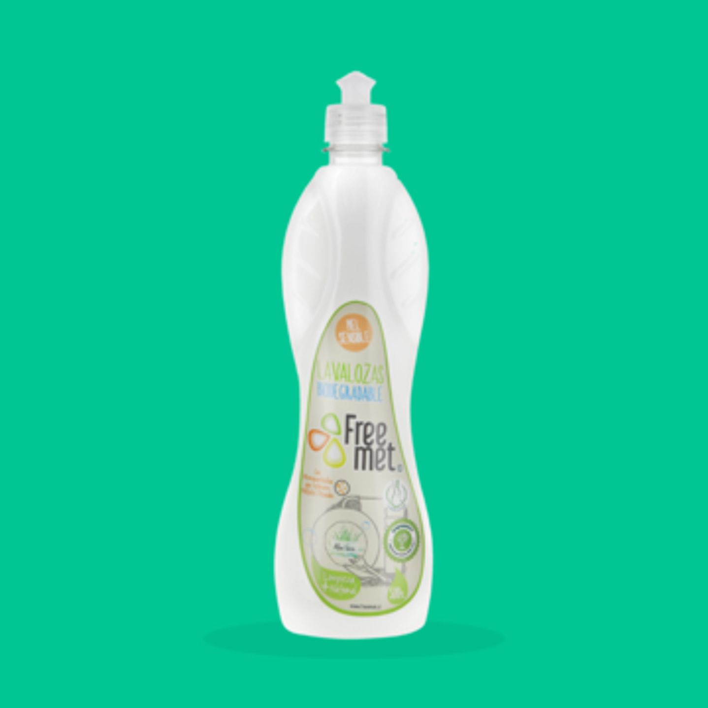 Lavalozas ecologico Aloe Vera 500ml  Freemet 1
