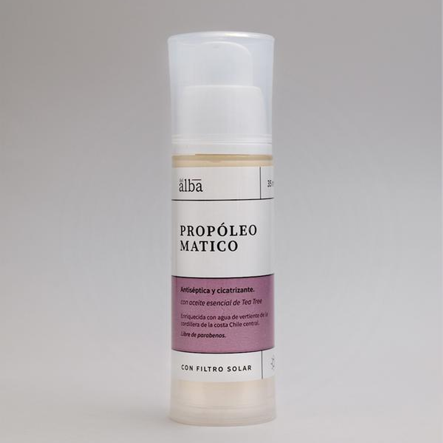 Crema Rostro Propoleo Matico 35ml  Del Alba 1