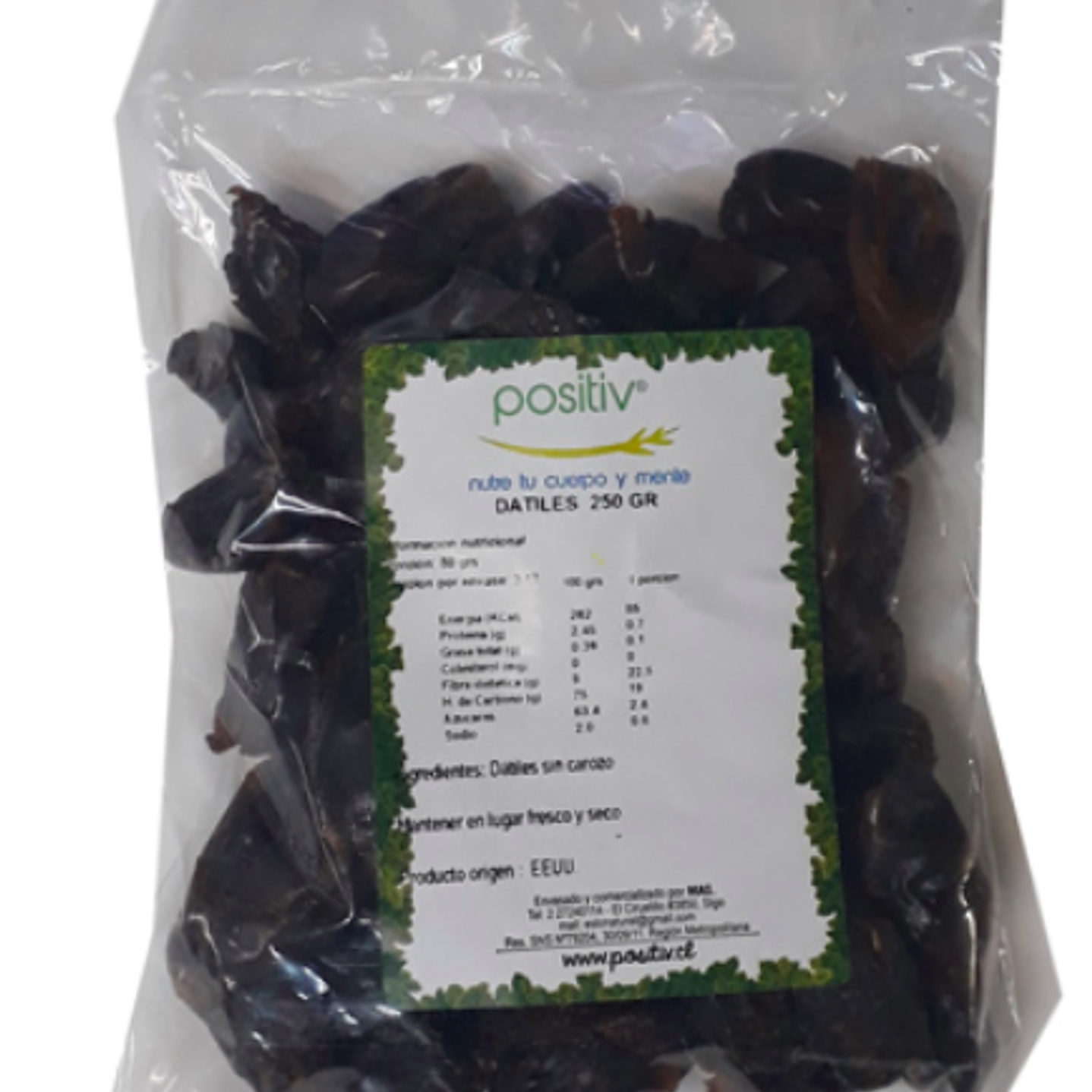 Datiles 250gr  Positiv 1