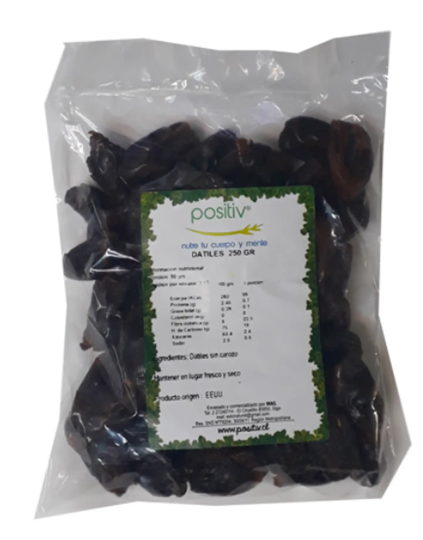 Dates 250g Positive 1