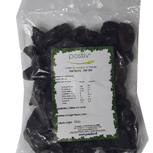 Datiles 250gr  Positiv