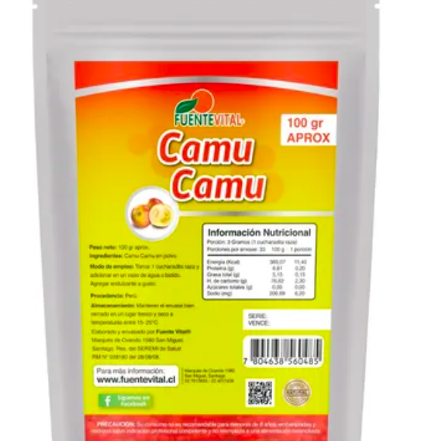 Camu Camu 100gr  FuenteVital 1