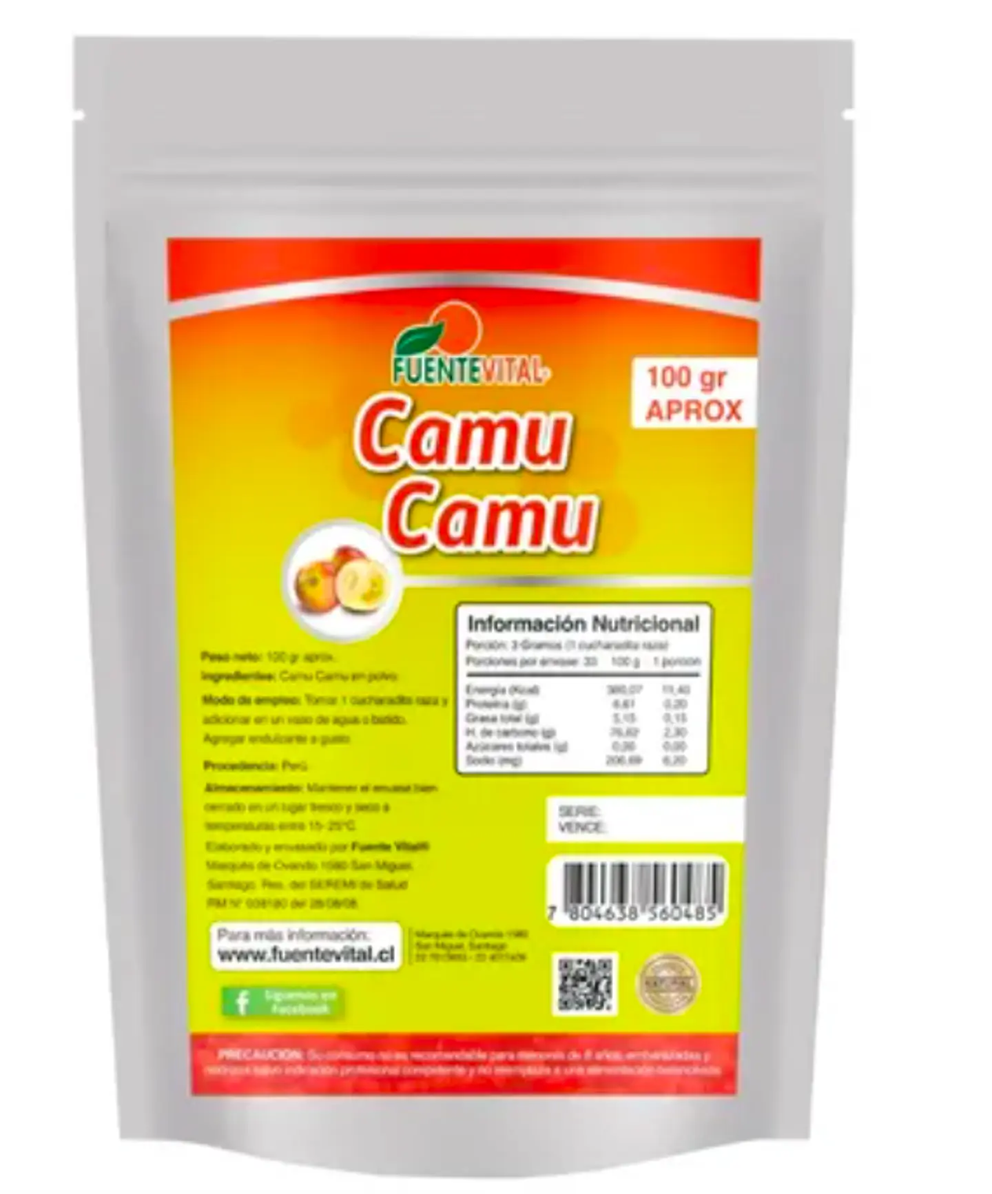 Camu Camu 100gr  FuenteVital 1