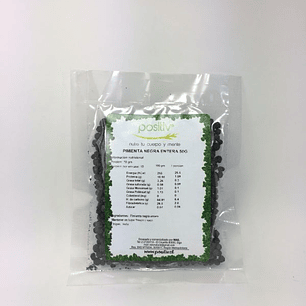 Positiv - Pimienta Negra entera 50gr