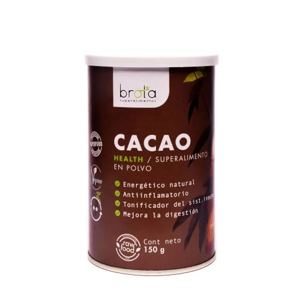 Cacao 150gr Polvo Brota 1