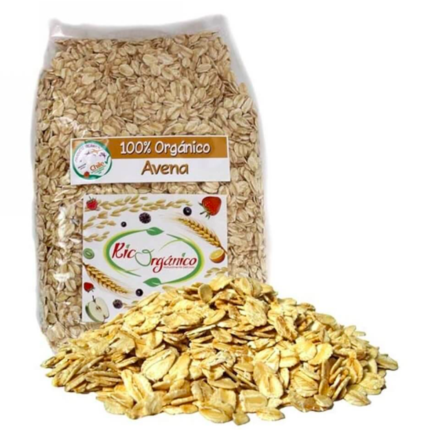 Avena 500 grs Orgánico Ricorganico 1