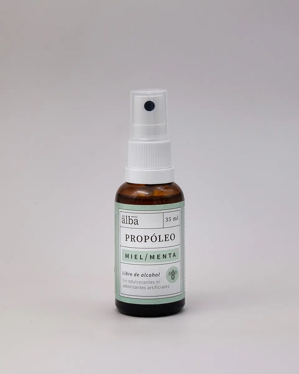Mint Propolis 35ml Spray Del alba 1