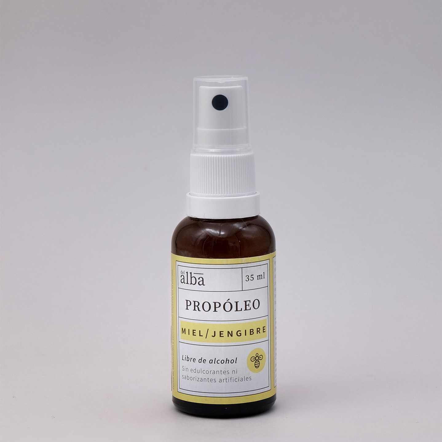 Propoleo jengibre 35ml Spray Del alba 1