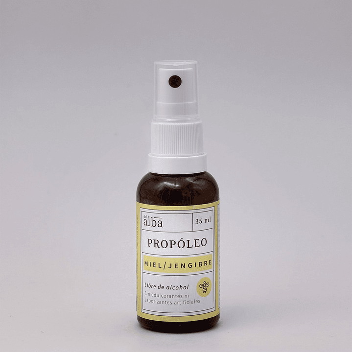 Propoleo jengibre 35ml Spray Del alba 1