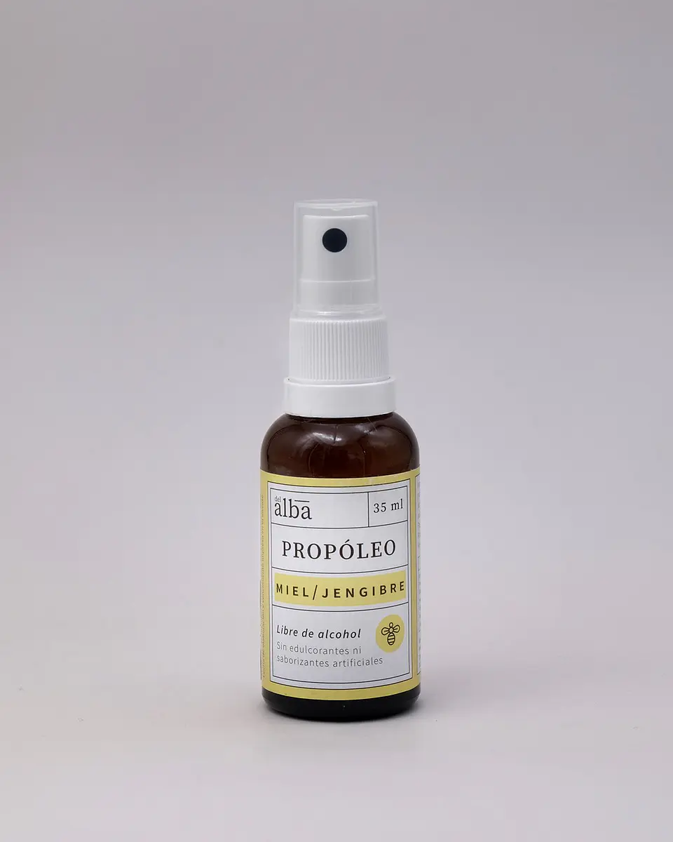 Propoleo jengibre 35ml Spray Del alba 1