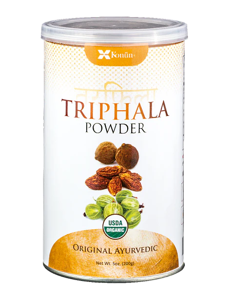 Triphala  200gr Polvo Orgánico Sin gluten Konun