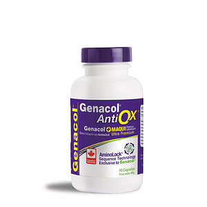 Genacol antiox (colágeno 400mg con maqui) 90 cápsulas  Newscience