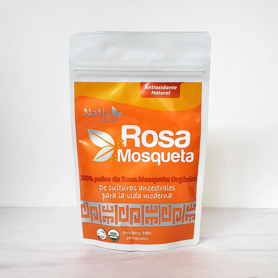 Nativ for life - Rosehip 100g Powder 1