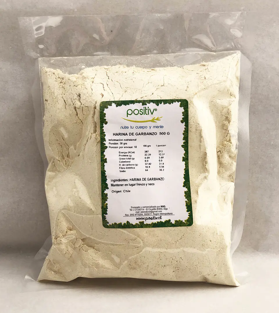 Harina de garbanzos 1kg  Positiv 1