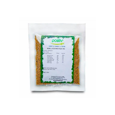 Semilla de mostaza 50gr  Positiv