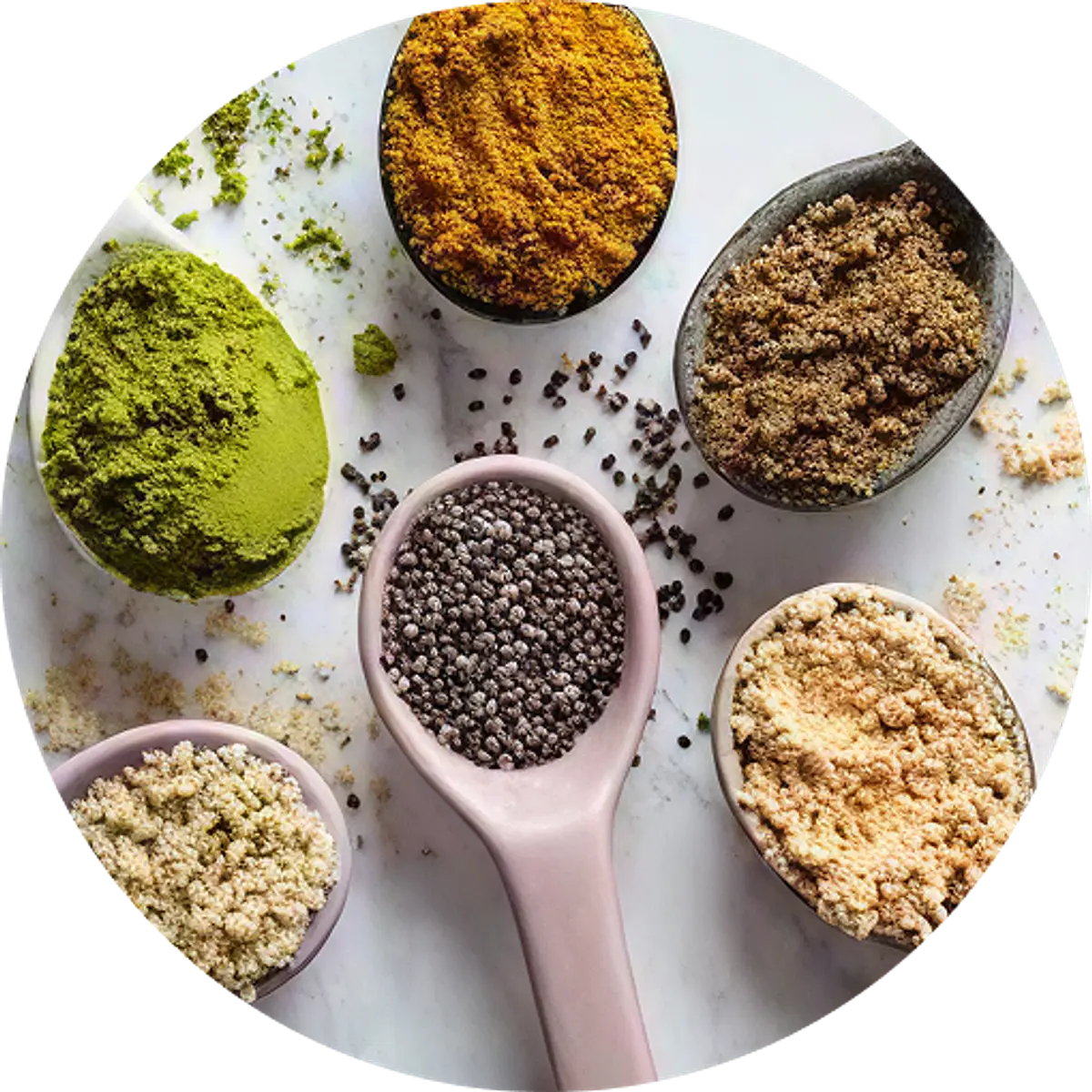 Superalimentos en Polvo