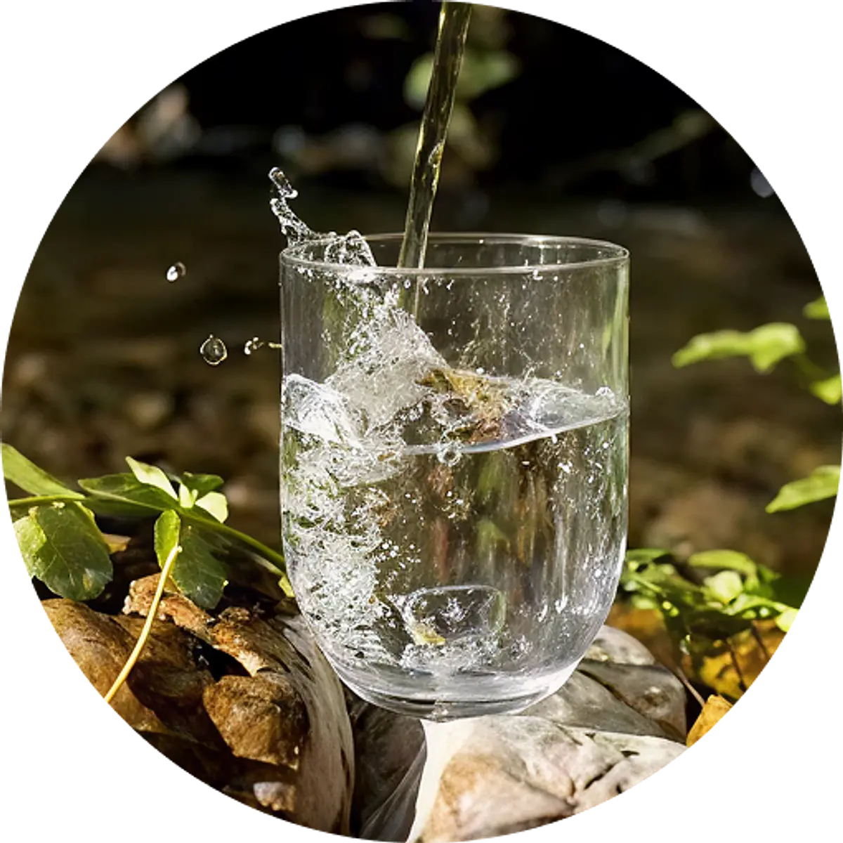 Agua Alcaina y De Mar