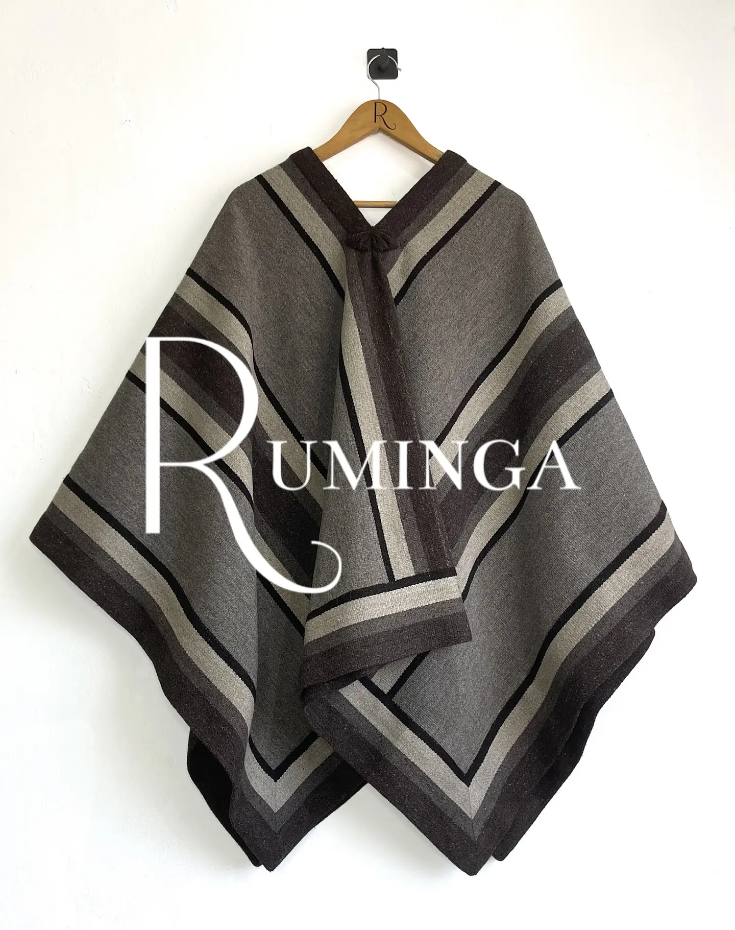 Poncho extra fino lana de oveja  1